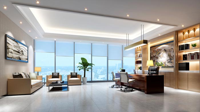 服裝貿(mào)易公司辦公室裝修設(shè)計(jì)-長(zhǎng)寧裝修公司案例