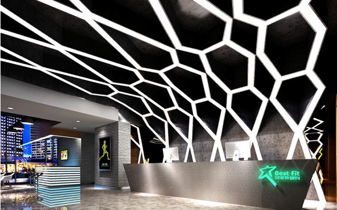 公司前臺(tái)設(shè)計(jì)效果圖展示