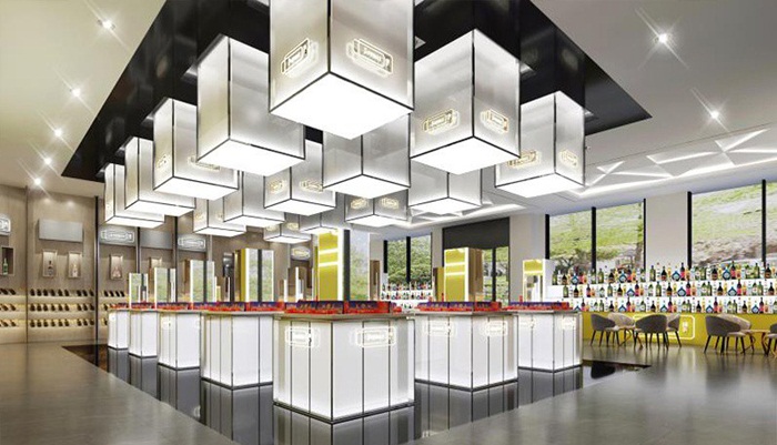 最新簡約風(fēng)格專賣店設(shè)計(jì)裝修圖