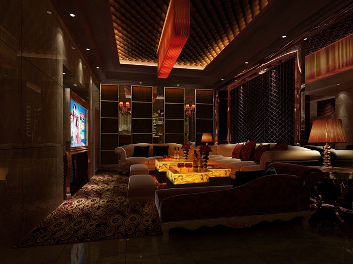 ktv室內(nèi)裝飾裝修設計效果圖片