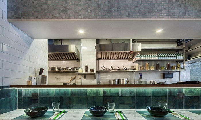 酒店自助餐廳裝修高清圖片