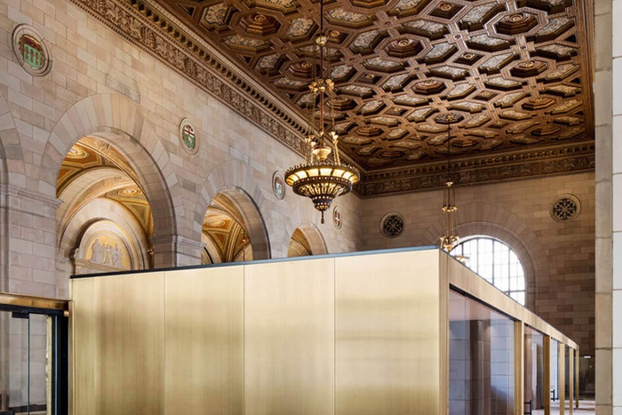 現(xiàn)代風(fēng)格高級寫字樓過道設(shè)計(jì)效果圖